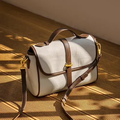 Nalandu Bag Women s 2024 Autumn/Winter New Fashion Genuine Leather Handbag Female Messenger Bag Crossbody Single Shoulder Female Bag